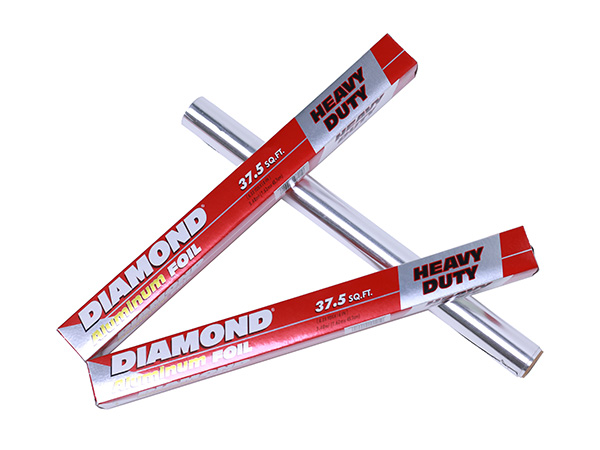 Diamond shop aluminium foil